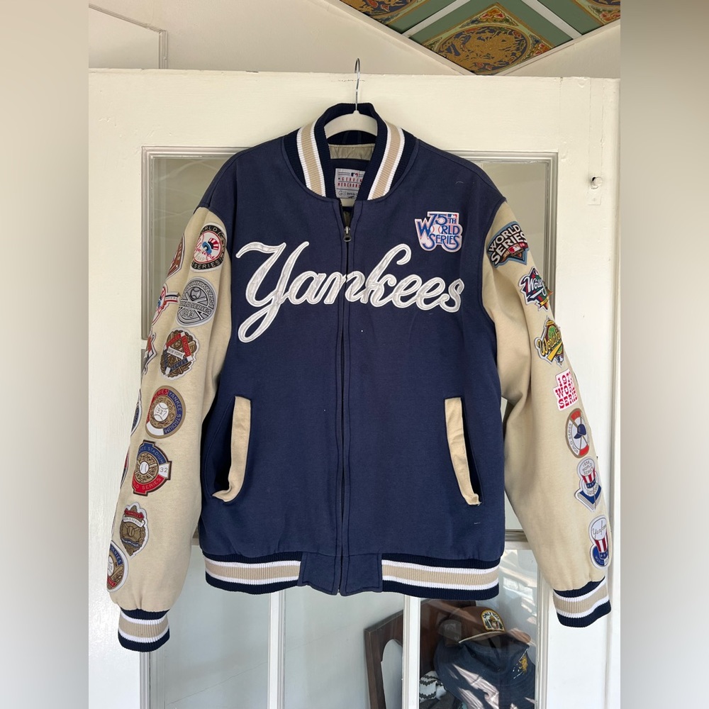 Vintage Yankees Varsity Jacket, 75th World Series - Rare